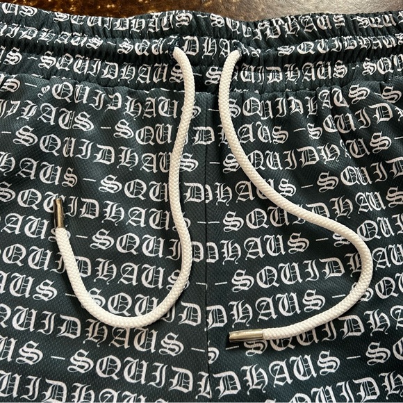 SQUIDHAUS MESH Men’s Large(L) SHORTS 6" INSEAM - OLD MONEY GREEN - Picture 6 of 12